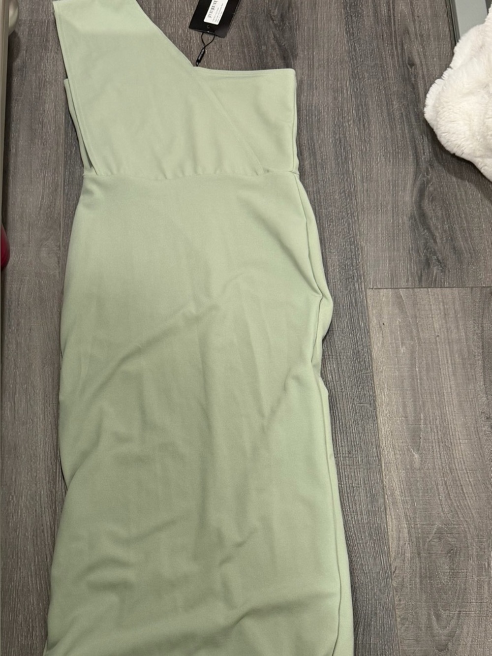 Sage Green Bodycon Maxi Dress